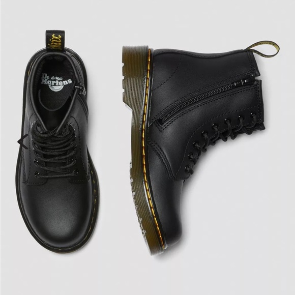 Dr. Martens Other - Dr. Martens Junior 1460 Softy T Leather Lace Up Boots